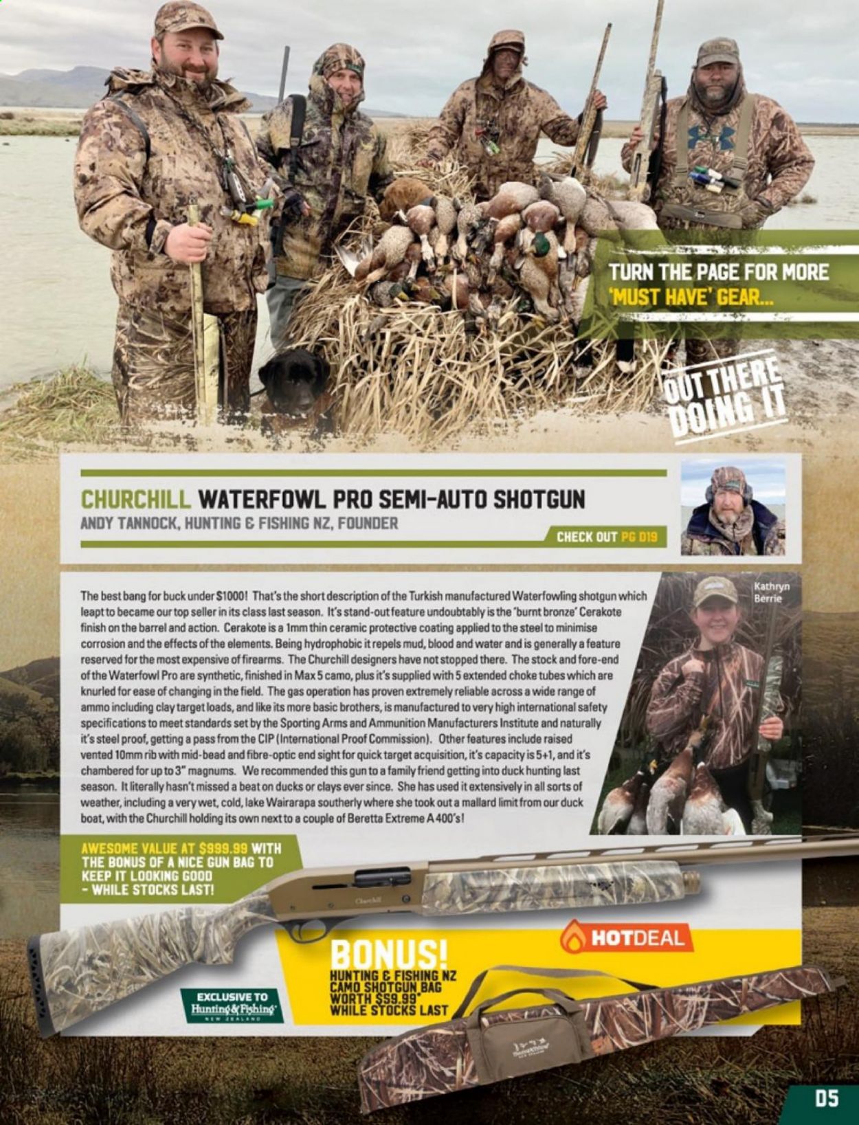 Hunting & Fishing mailer . Page 122.