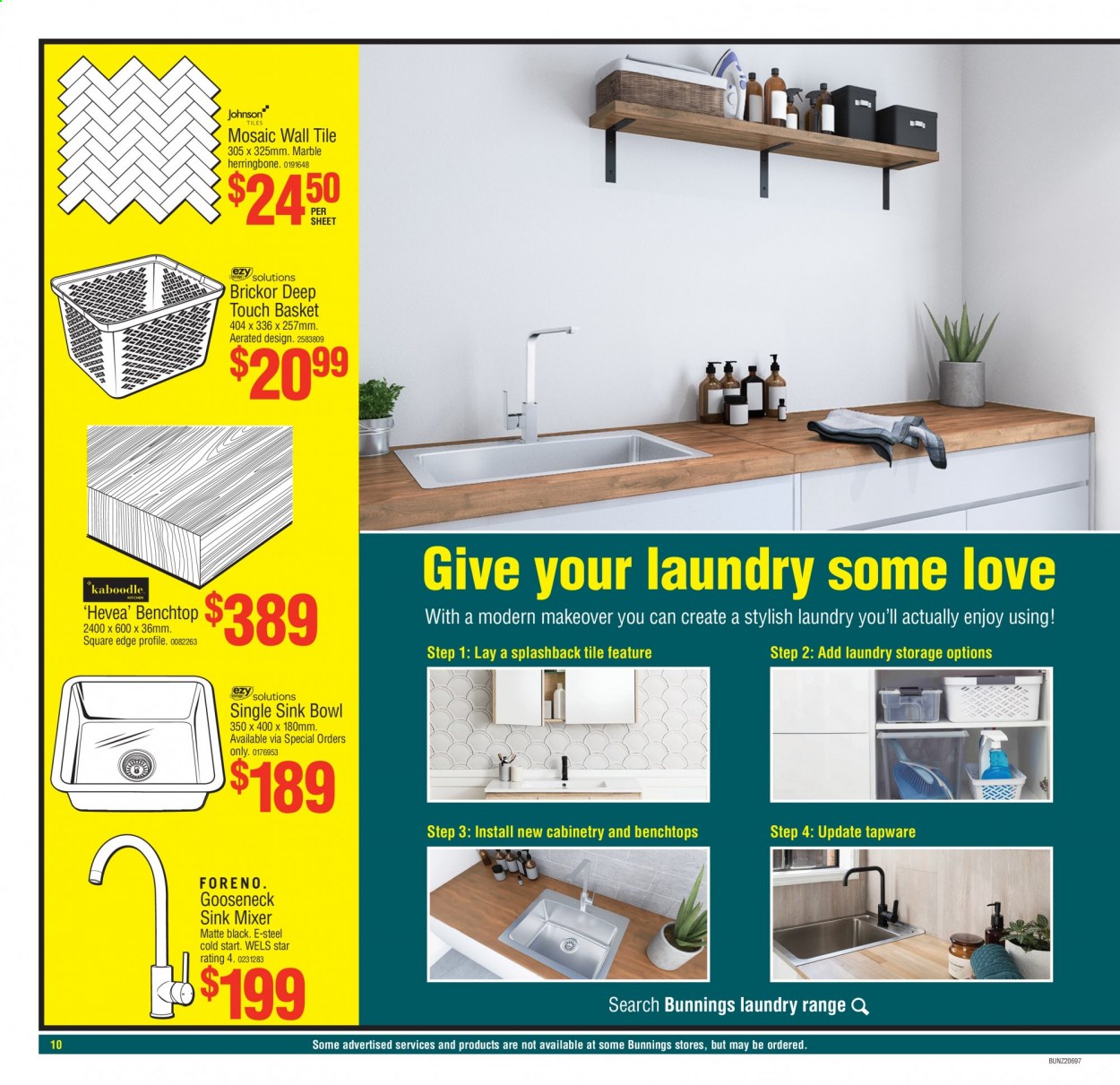 Bunnings Warehouse mailer  - 14.05.2021 - 06.06.2021. Page 10.