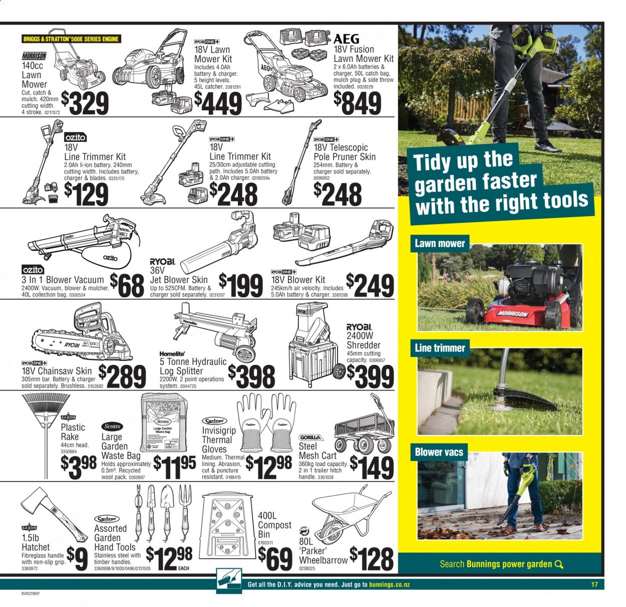 Bunnings Warehouse mailer  - 14.05.2021 - 06.06.2021. Page 17.