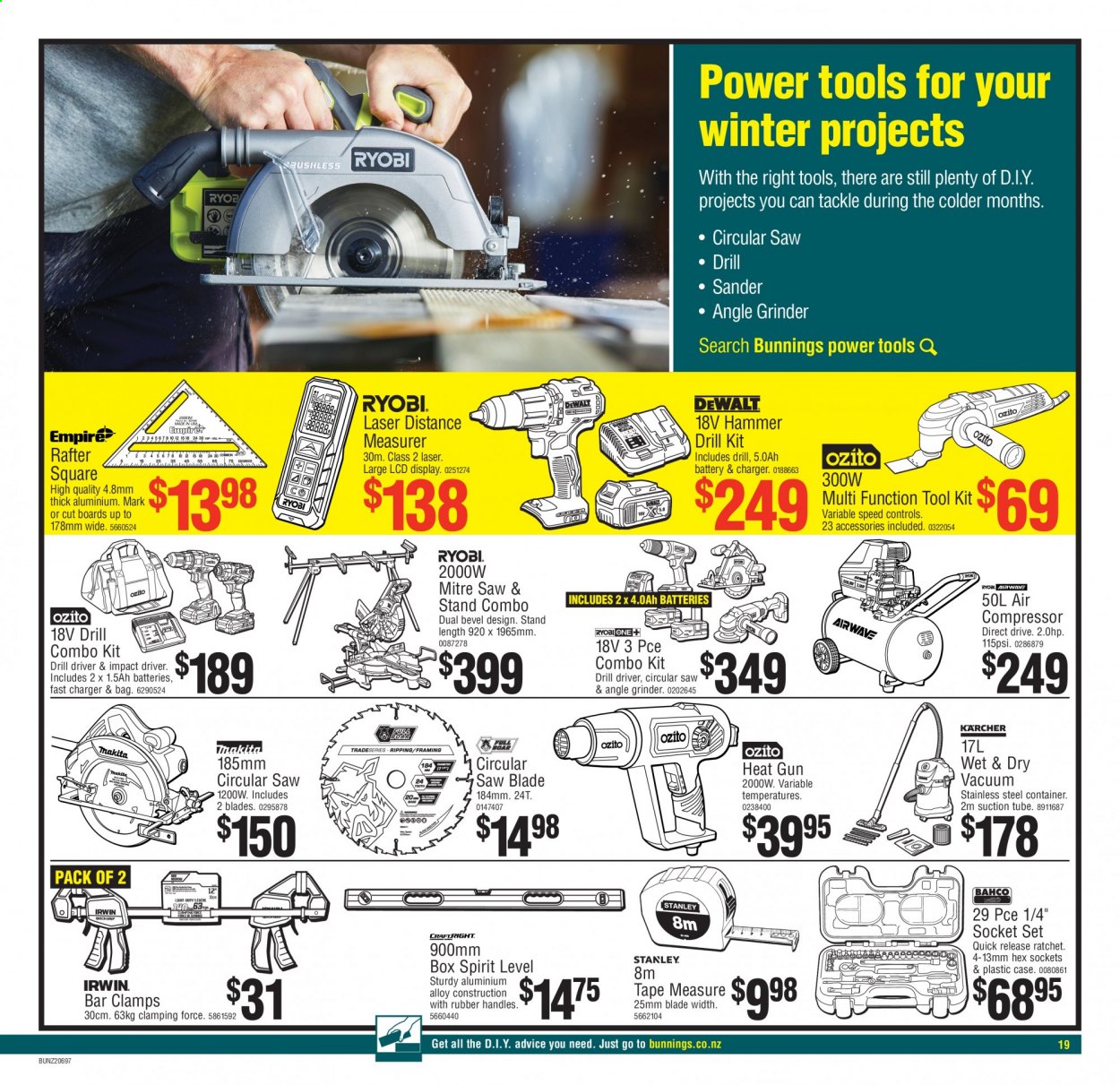 Bunnings Warehouse mailer  - 14.05.2021 - 06.06.2021. Page 19.