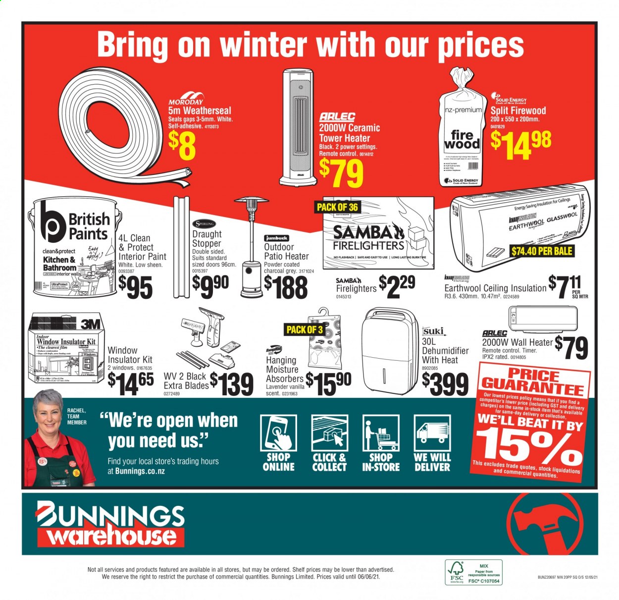 Bunnings Warehouse mailer  - 14.05.2021 - 06.06.2021. Page 20.