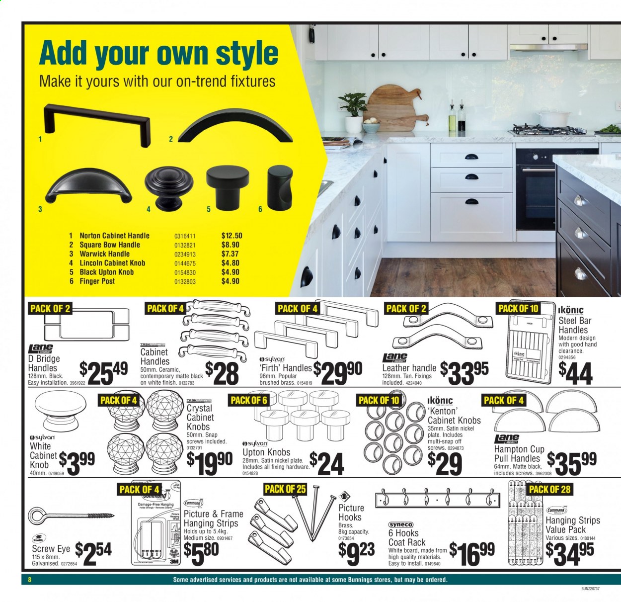 Bunnings Warehouse mailer  - 01.07.2021 - 31.07.2021. Page 8.
