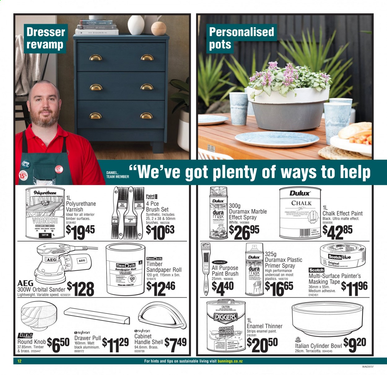 Bunnings Warehouse mailer  - 01.07.2021 - 31.07.2021. Page 12.