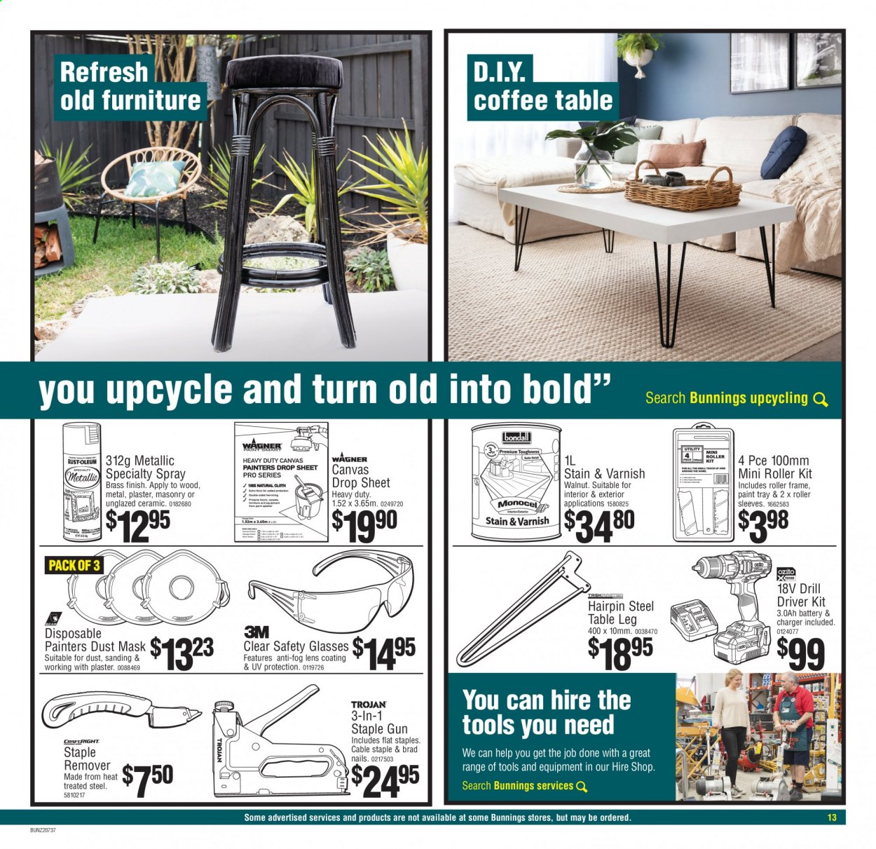 Bunnings Warehouse mailer  - 01.07.2021 - 31.07.2021. Page 13.