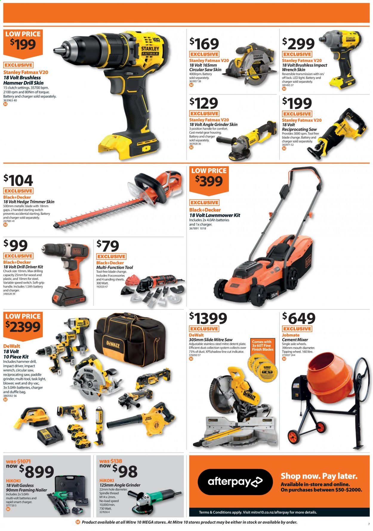 Mitre 10 mailer  - 05.08.2021 - 22.08.2021. Page 7.