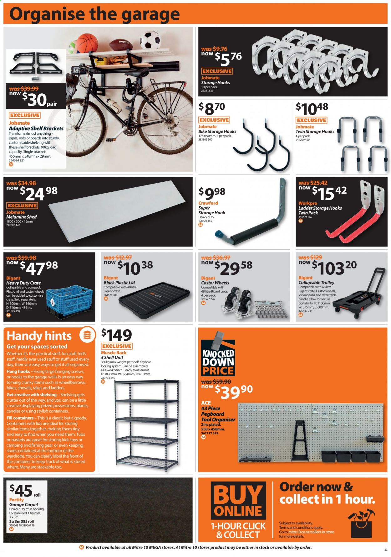 Mitre 10 mailer  - 05.08.2021 - 22.08.2021. Page 23.