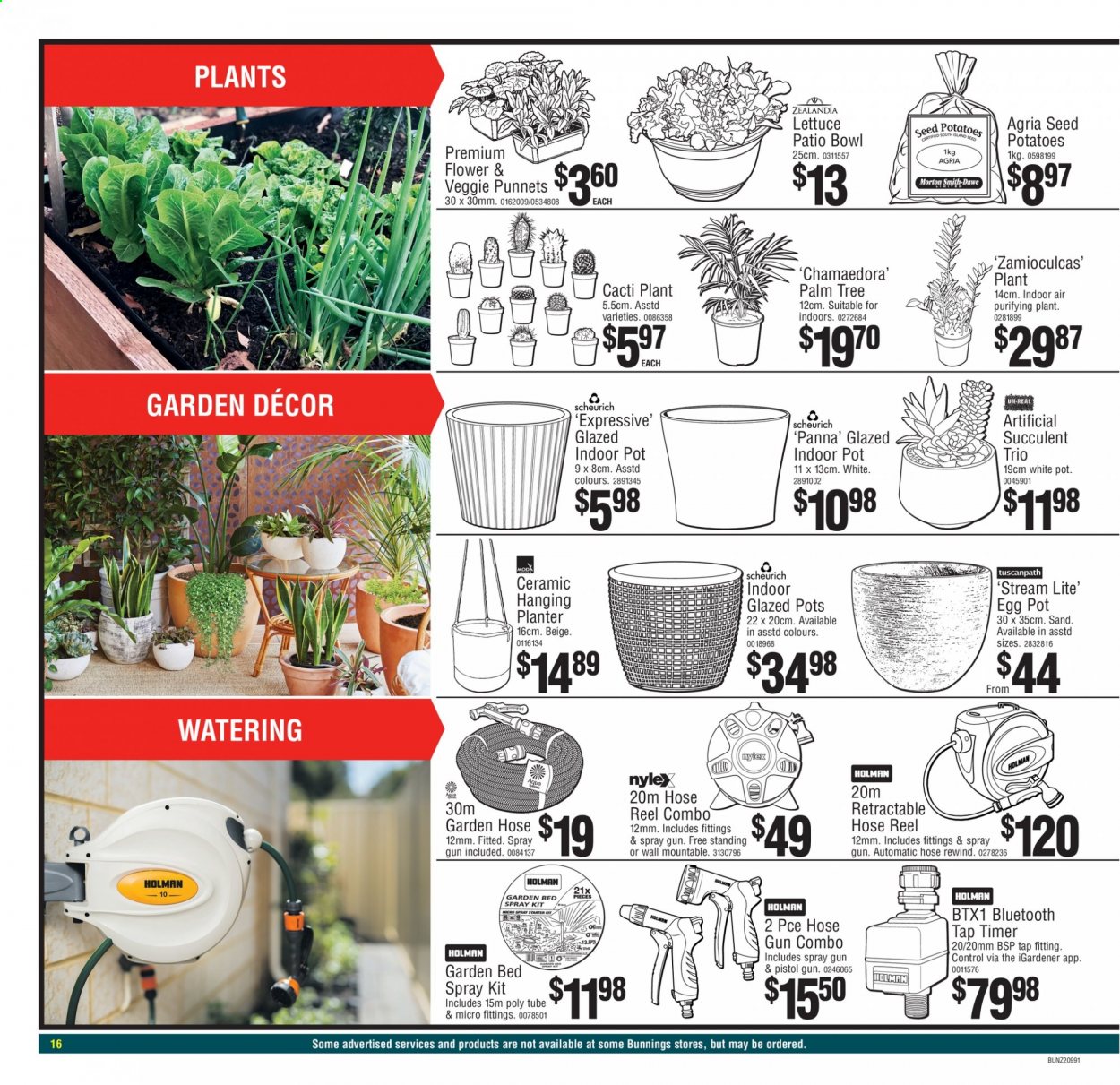 Bunnings Warehouse mailer  - 24.08.2021 - 05.09.2021. Page 16.