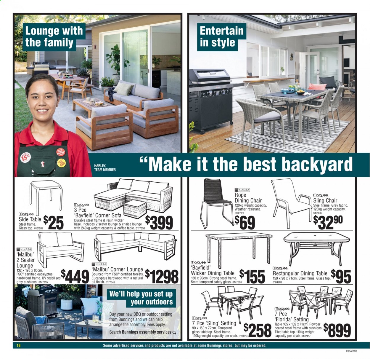 Bunnings Warehouse mailer  - 24.08.2021 - 05.09.2021. Page 18.