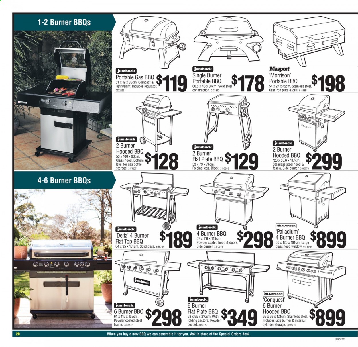 Bunnings Warehouse mailer  - 24.08.2021 - 05.09.2021. Page 20.
