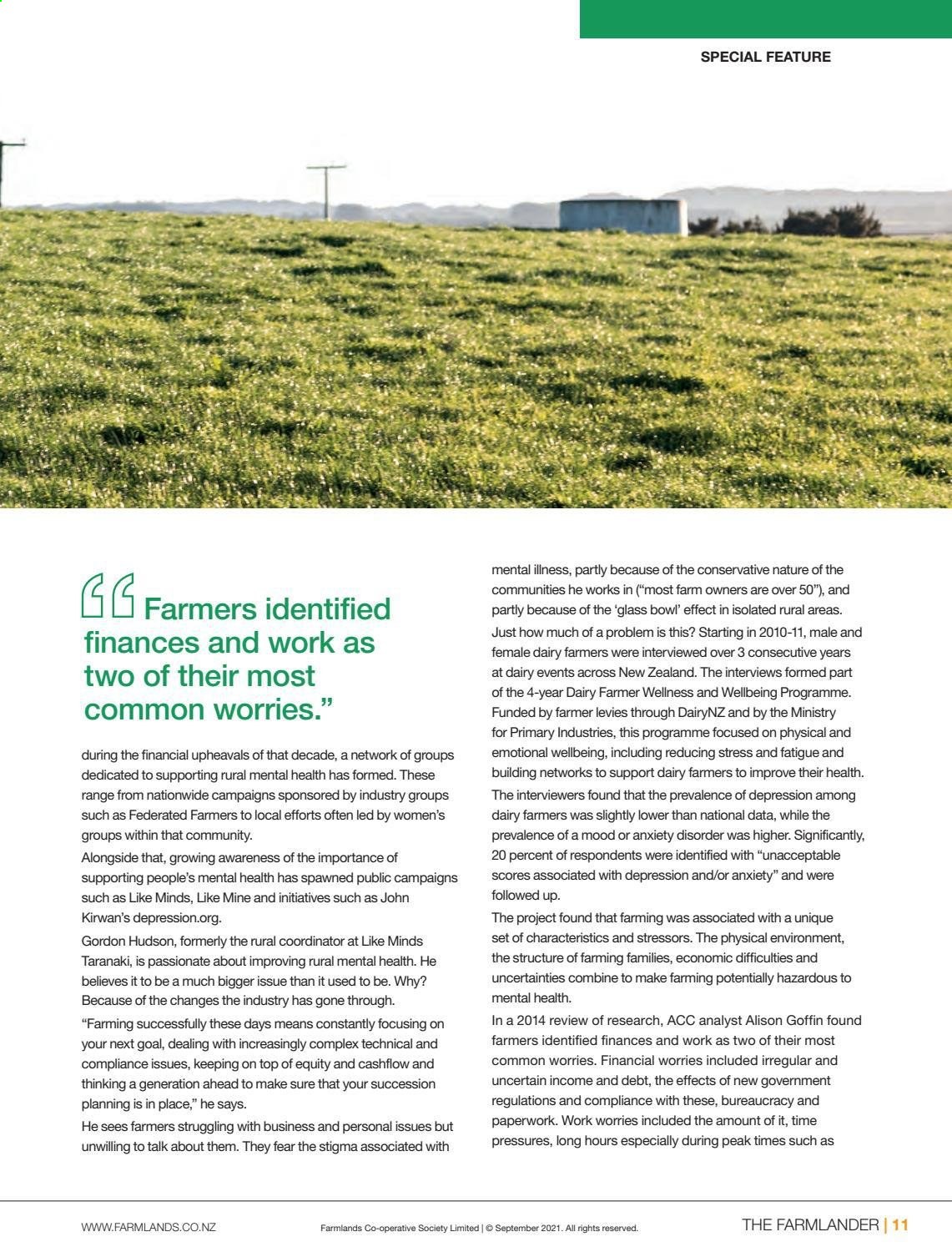 Farmlands mailer  - 01.09.2021 - 30.09.2021. Page 11.