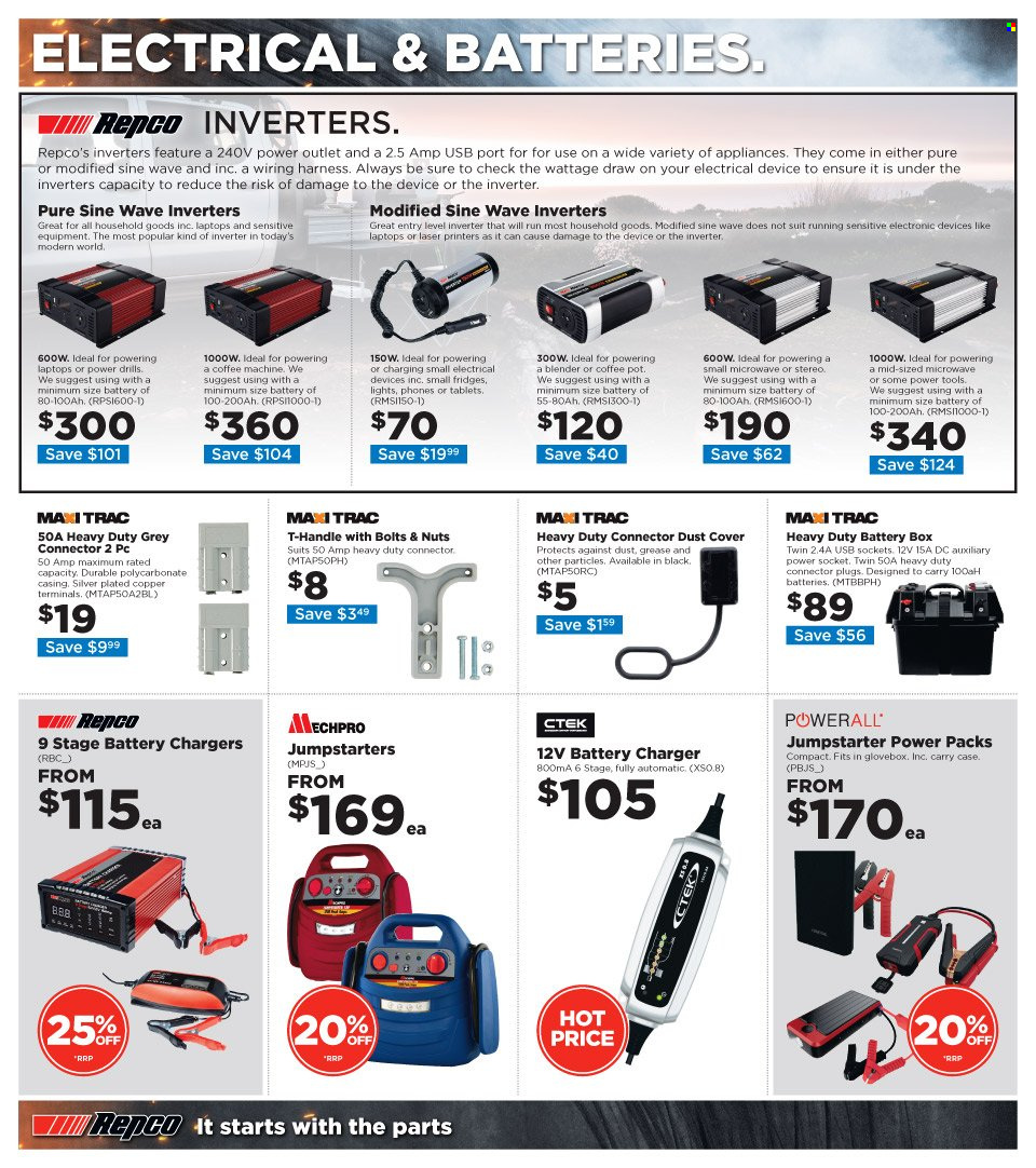 Repco mailer  - 22.09.2021 - 05.10.2021. Page 18.