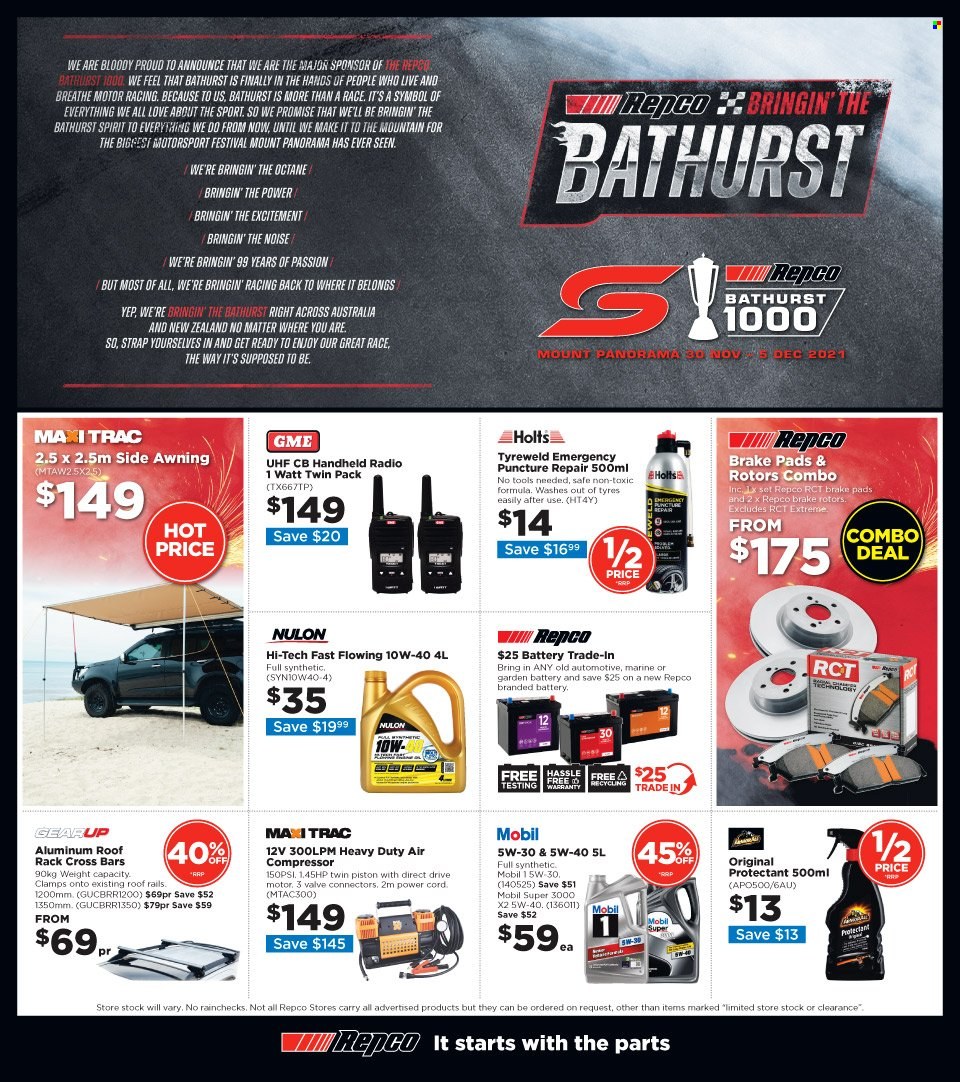 Repco mailer  - 22.09.2021 - 05.10.2021. Page 20.