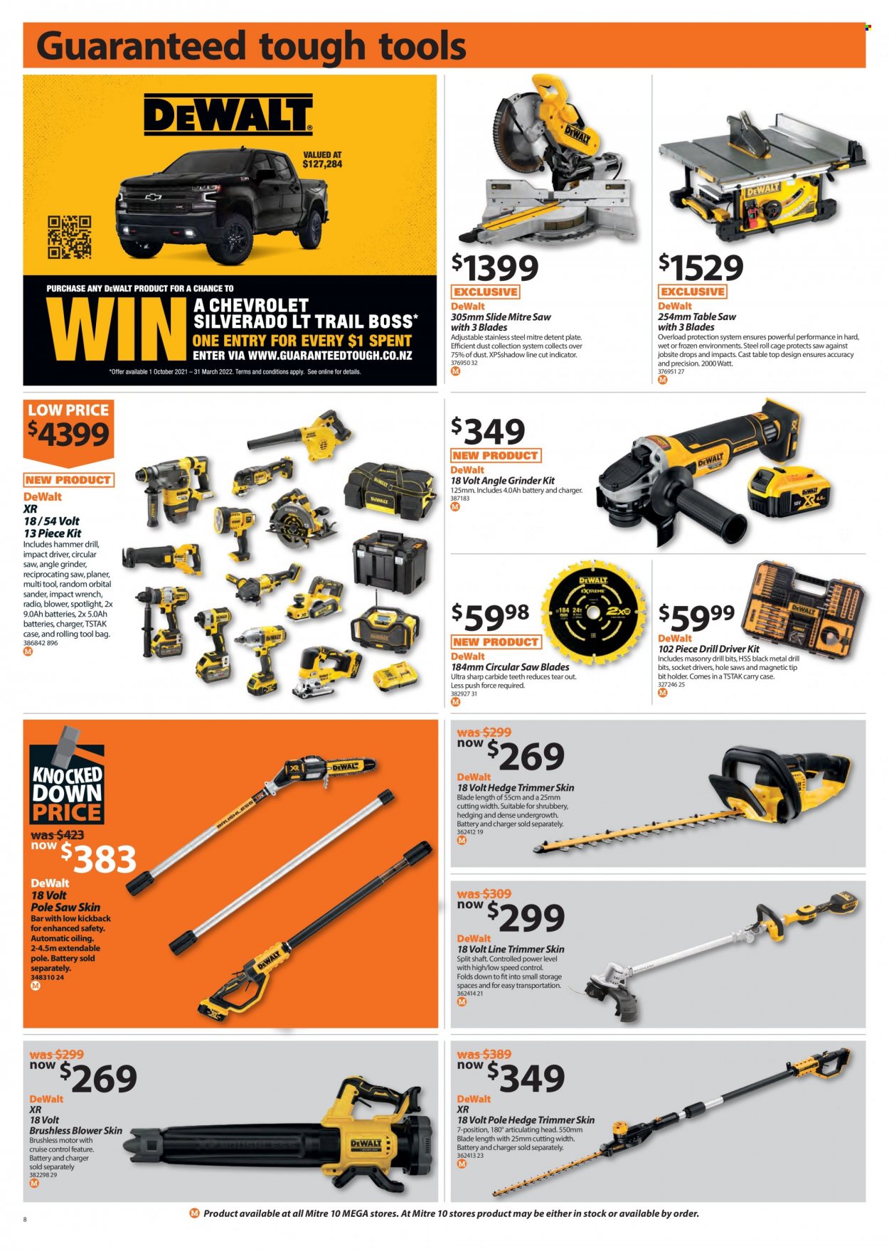 Mitre 10 mailer  - 07.10.2021 - 24.10.2021. Page 8.