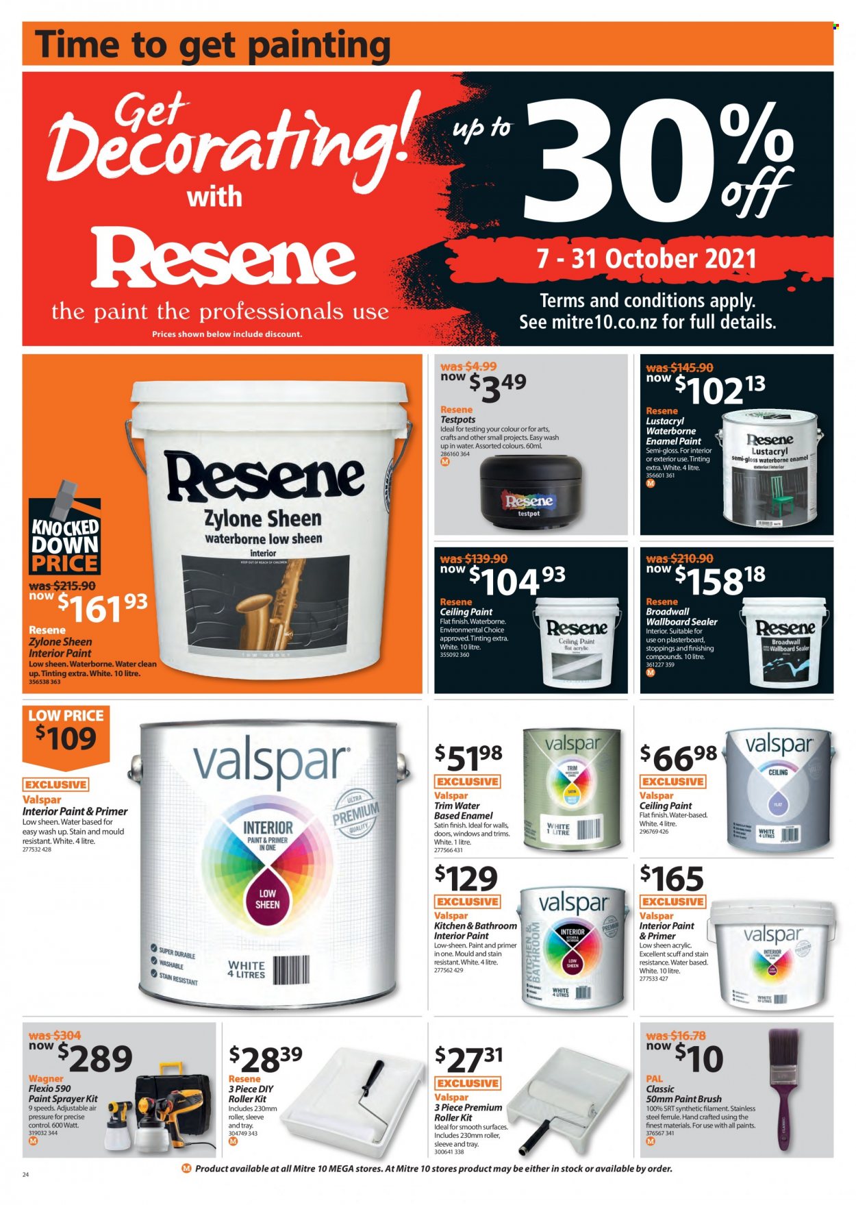 Mitre 10 mailer  - 07.10.2021 - 24.10.2021. Page 24.
