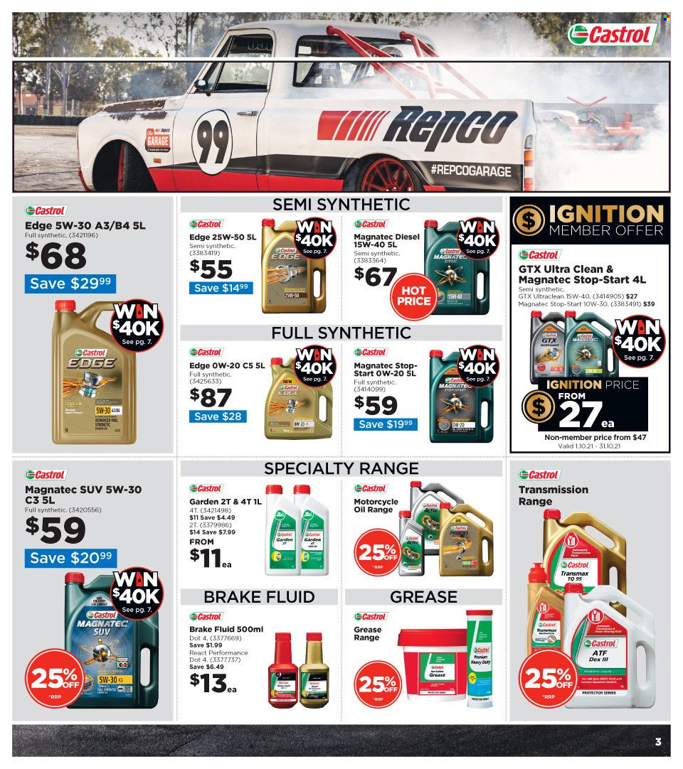 Repco mailer  - 20.10.2021 - 02.11.2021. Page 3.