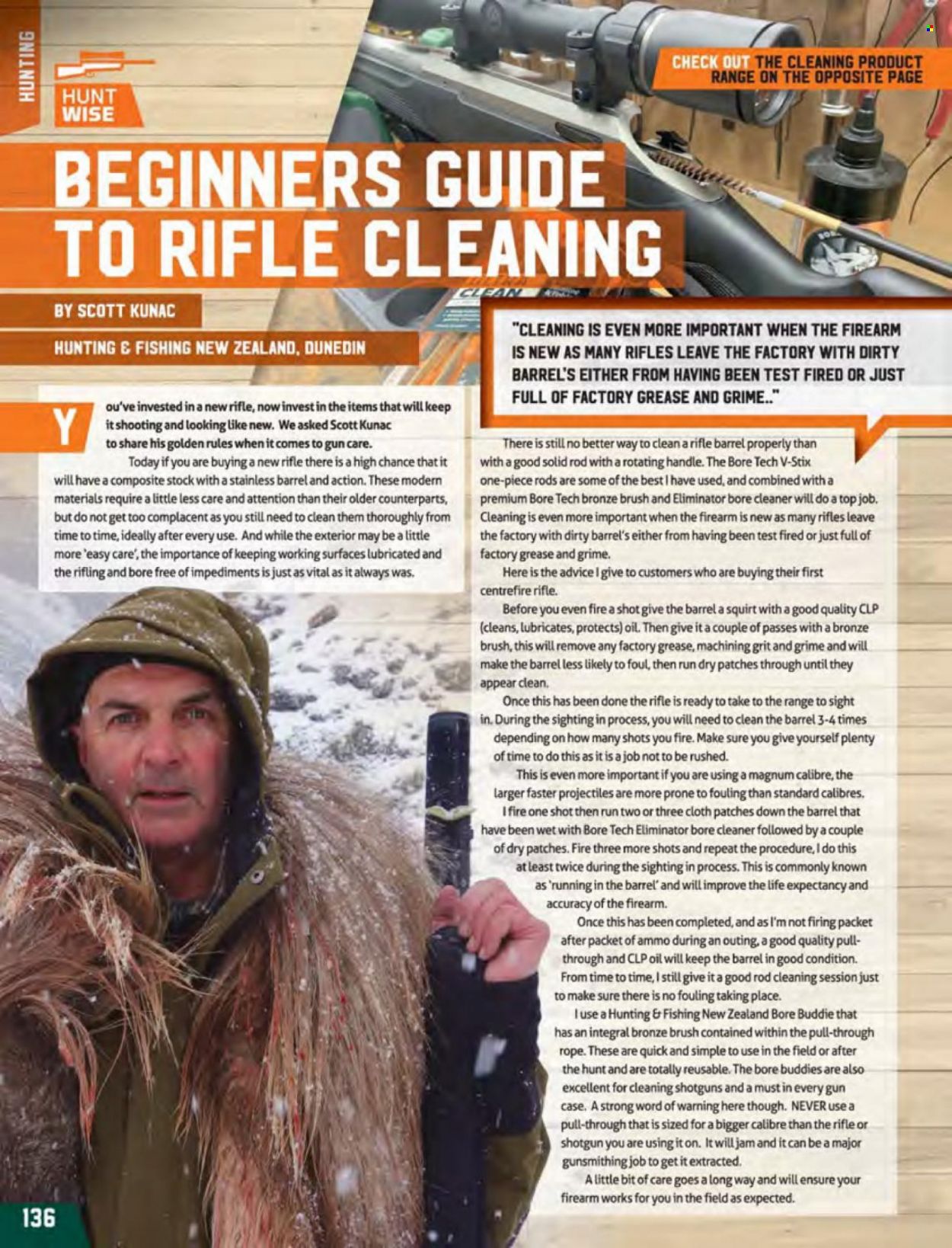 Hunting & Fishing mailer . Page 136.