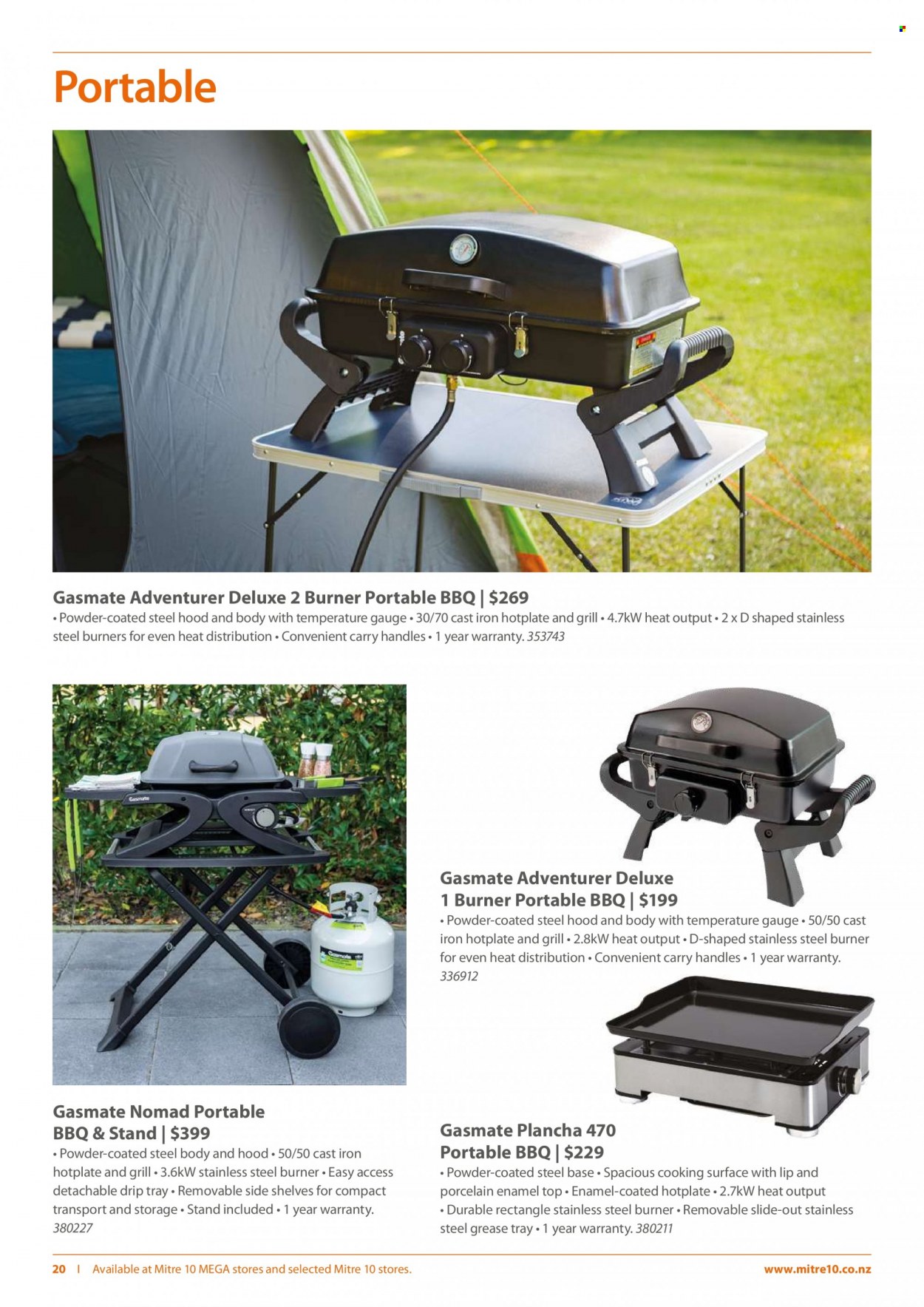 Mitre 10 mailer . Page 20.