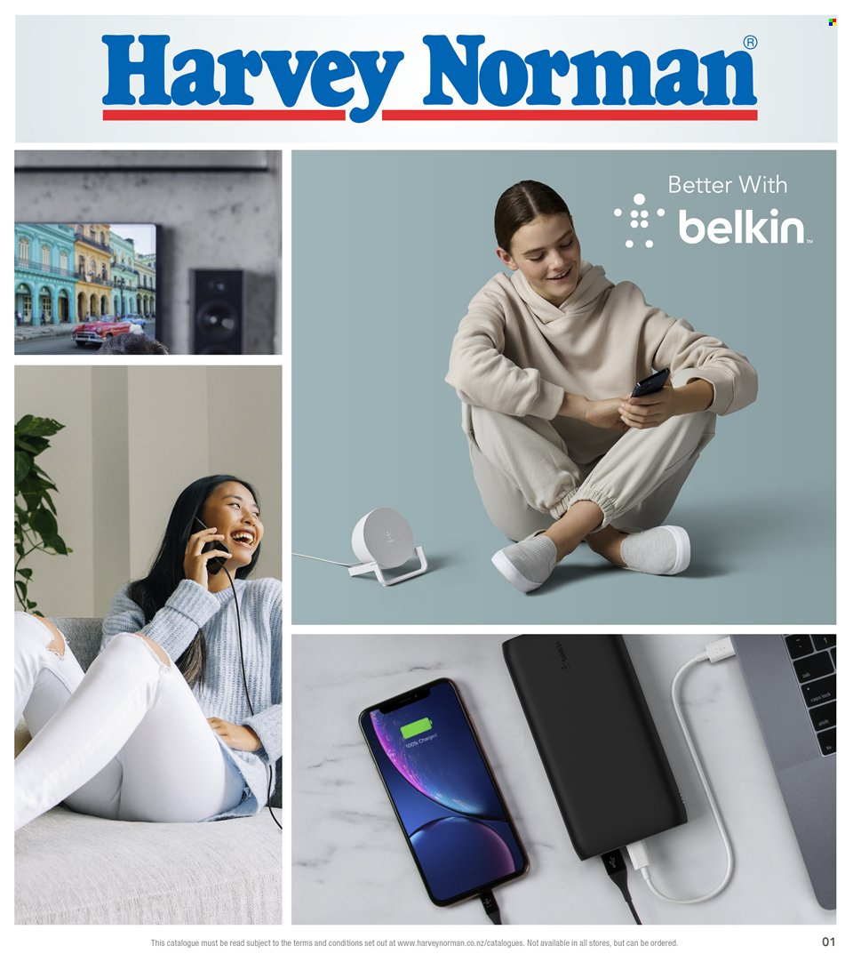Harvey Norman mailer  - 01.11.2021 - 30.04.2022. Page 1.