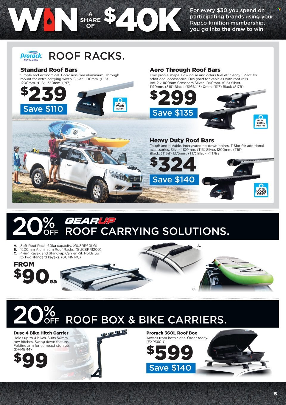 Repco mailer  - 17.11.2021 - 30.11.2021. Page 5.