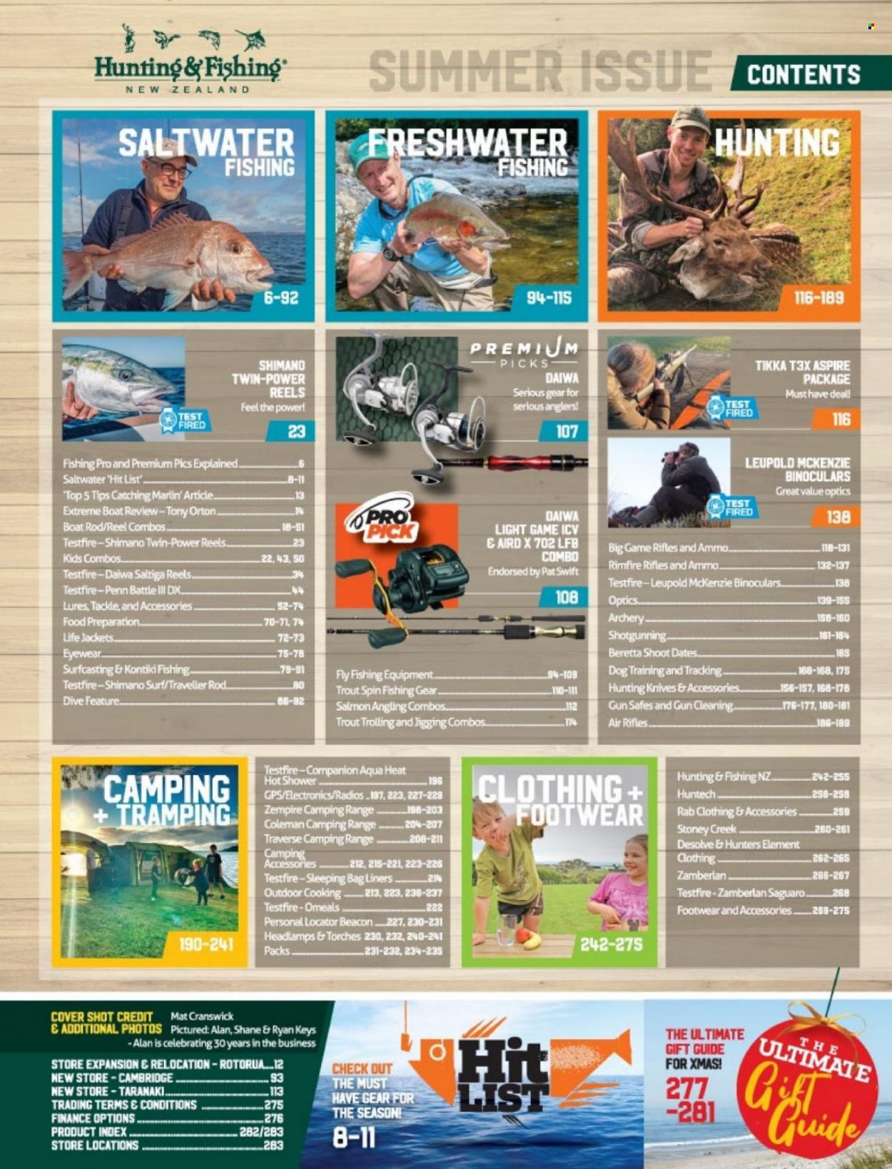 Hunting & Fishing mailer . Page 3.