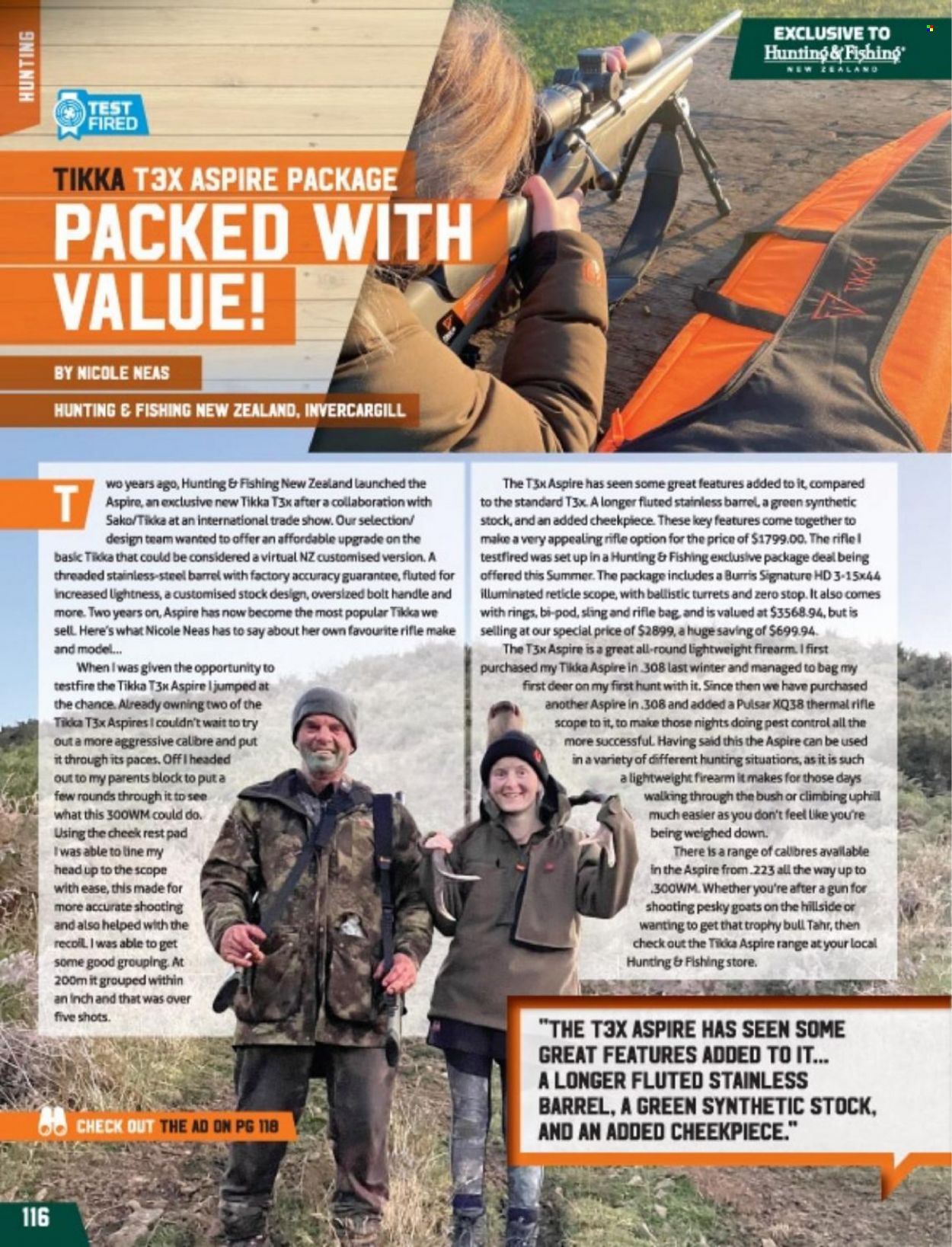Hunting & Fishing mailer . Page 116.