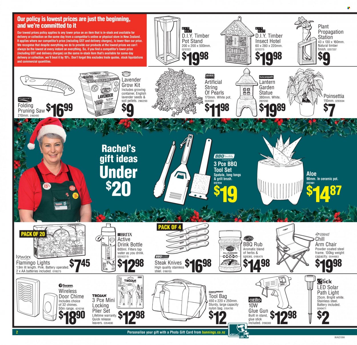 Bunnings Warehouse mailer  - 29.12.2021 - 29.12.2021. Page 2.