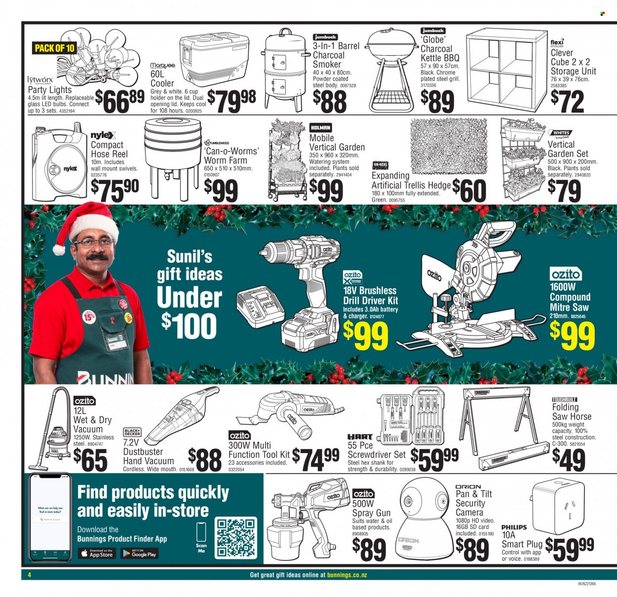 Bunnings Warehouse mailer  - 29.12.2021 - 29.12.2021. Page 4.
