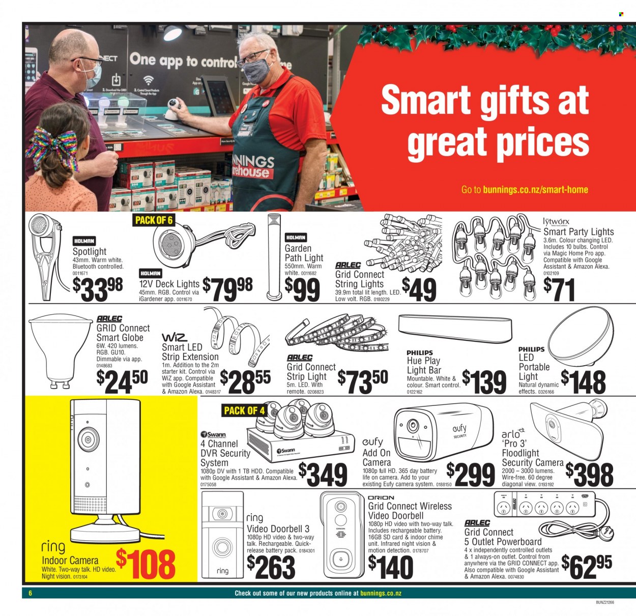 Bunnings Warehouse mailer  - 29.12.2021 - 29.12.2021. Page 6.