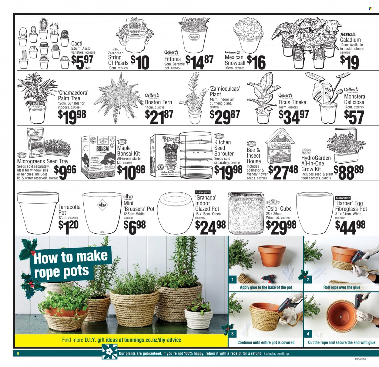 Bunnings Warehouse mailer  - 29.12.2021 - 29.12.2021. Page 8.