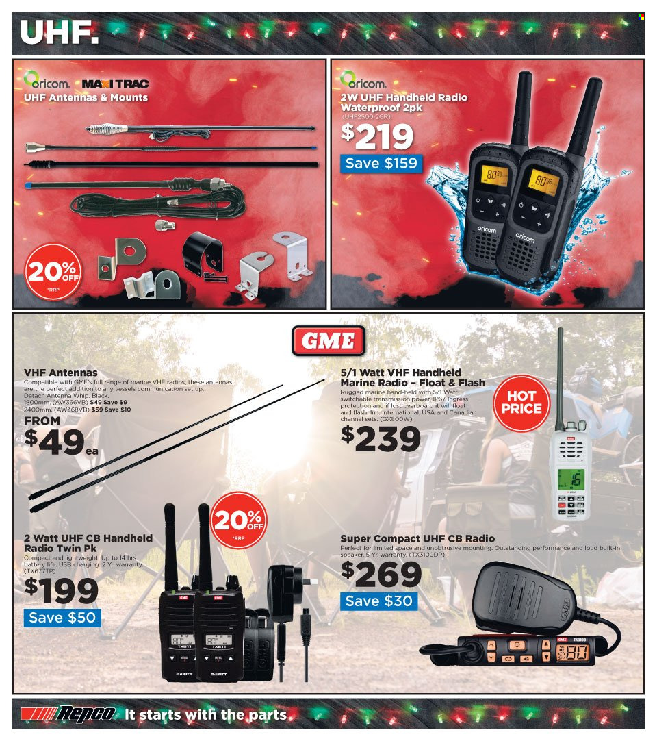 Repco mailer  - 01.12.2021 - 14.12.2021. Page 4.
