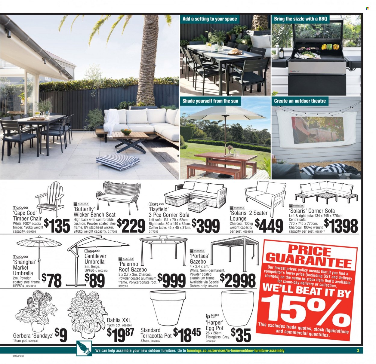 Bunnings Warehouse mailer  - 19.01.2022 - 30.01.2022. Page 3.