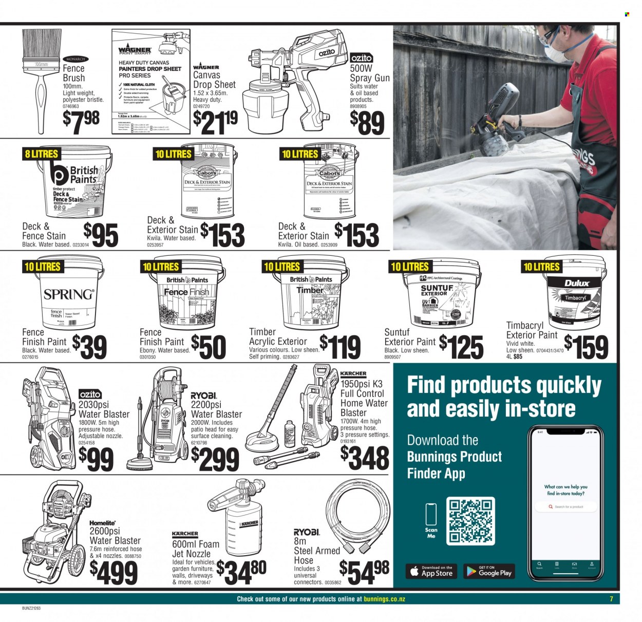 Bunnings Warehouse mailer  - 19.01.2022 - 30.01.2022. Page 7.