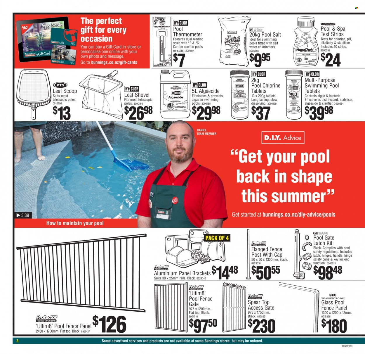 Bunnings Warehouse mailer  - 19.01.2022 - 30.01.2022. Page 8.