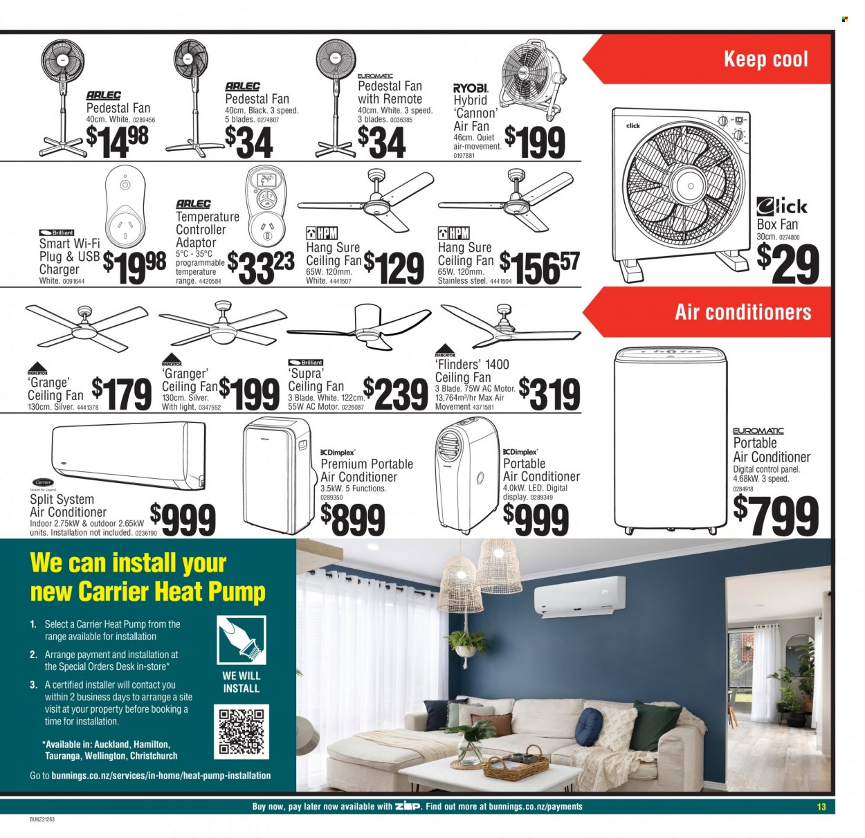 Bunnings Warehouse mailer  - 19.01.2022 - 30.01.2022. Page 13.