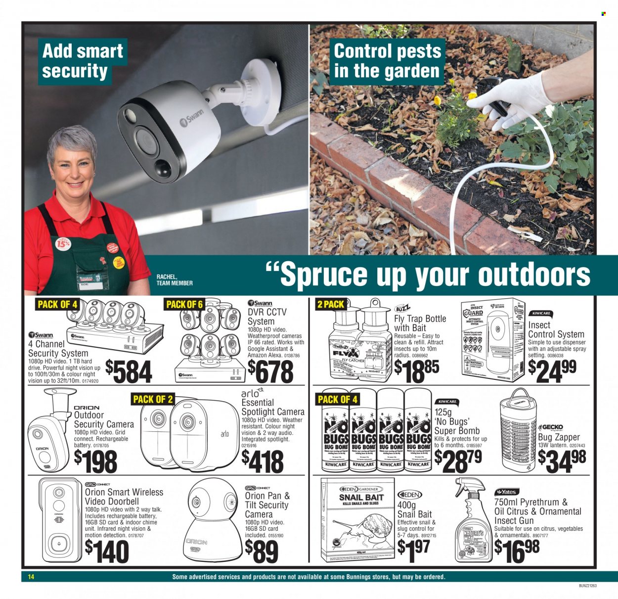 Bunnings Warehouse mailer  - 19.01.2022 - 30.01.2022. Page 14.