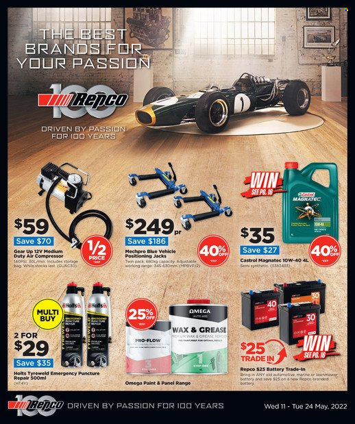 Repco mailer  - 11.05.2022 - 24.05.2022. Page 1.