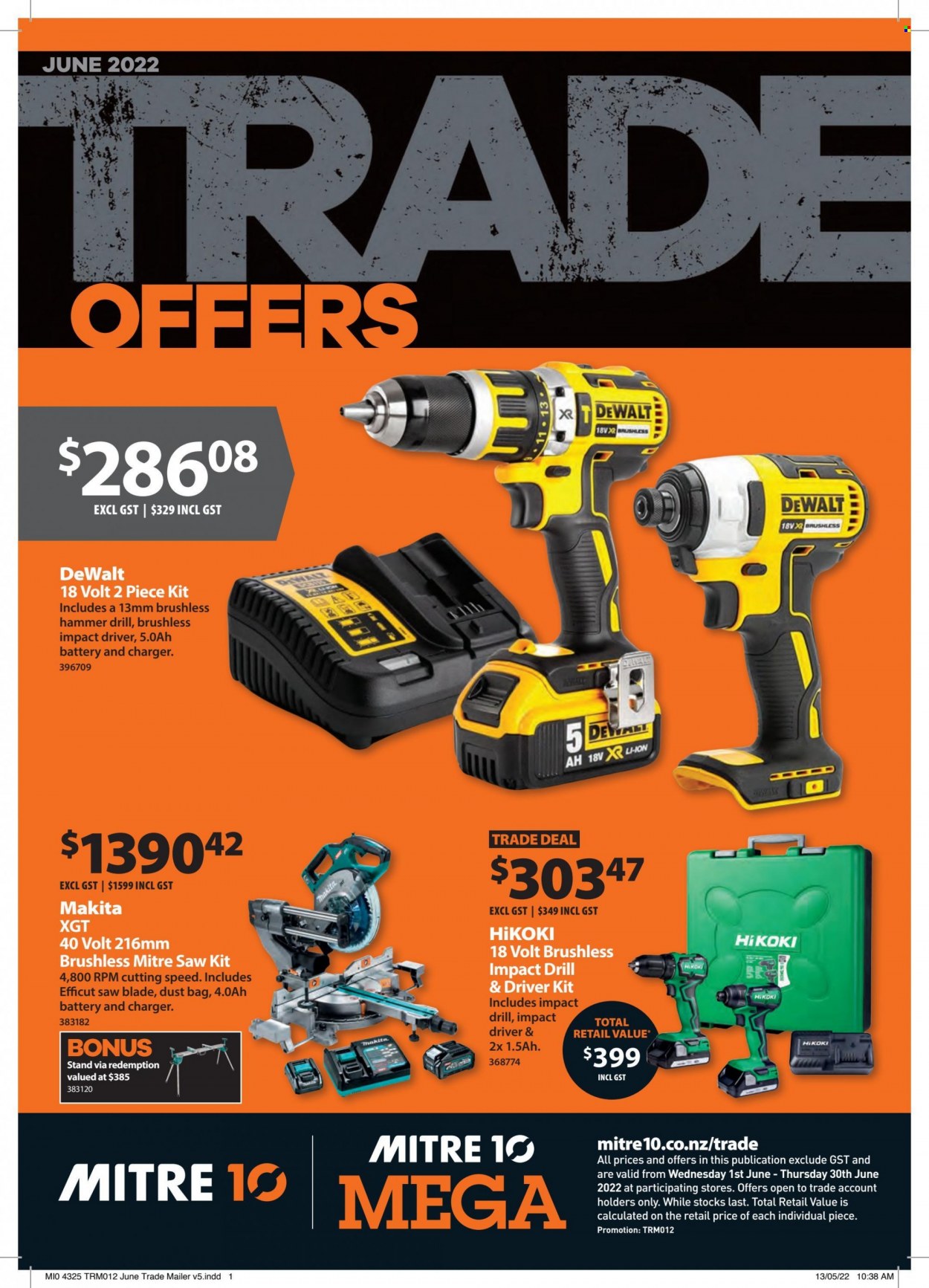 Mitre 10 mailer  - 01.06.2022 - 30.06.2022. Page 1.