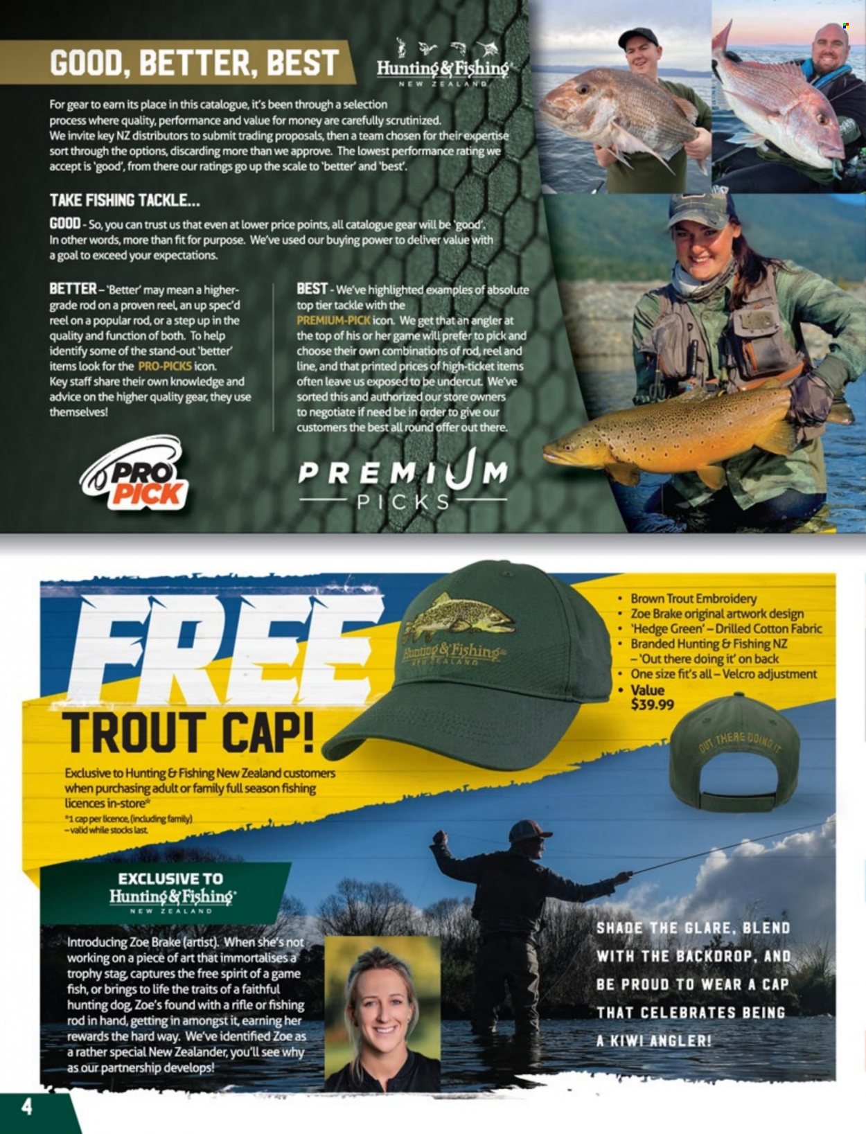 Hunting & Fishing mailer . Page 4.
