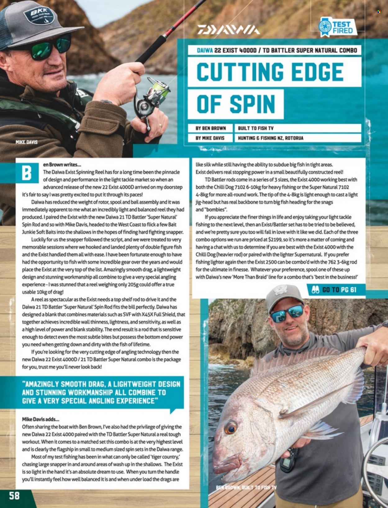 Hunting & Fishing mailer . Page 58.
