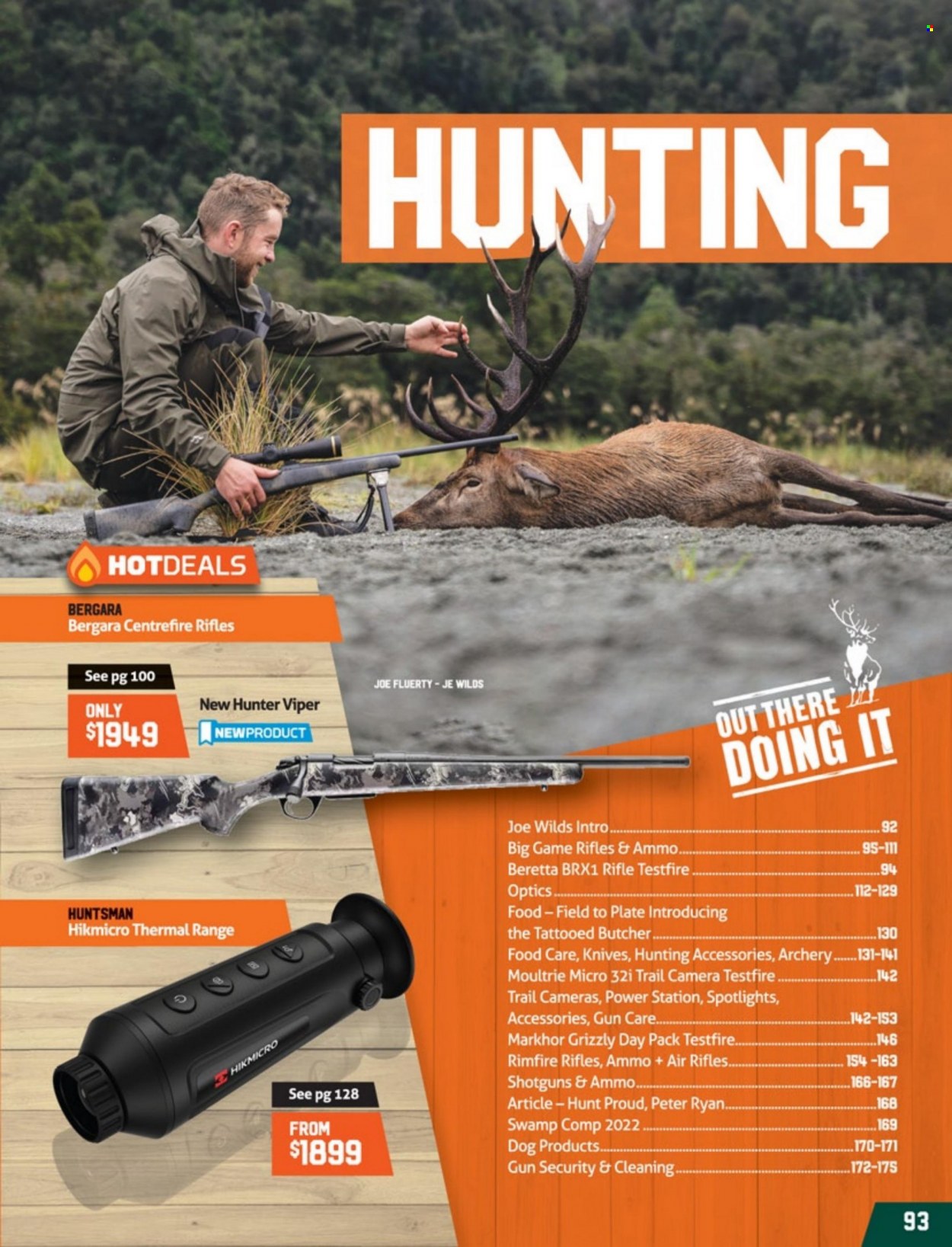Hunting & Fishing mailer . Page 93.