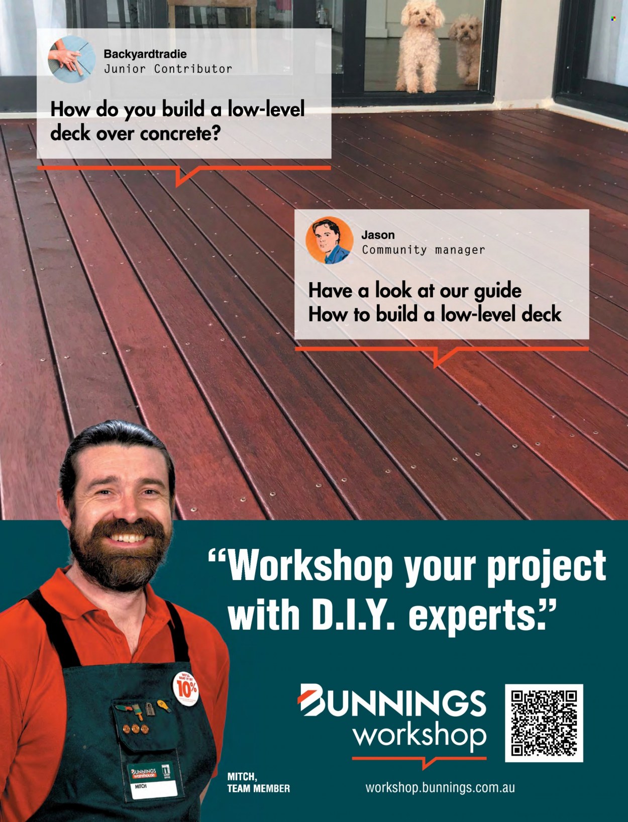 Bunnings Warehouse mailer . Page 26.