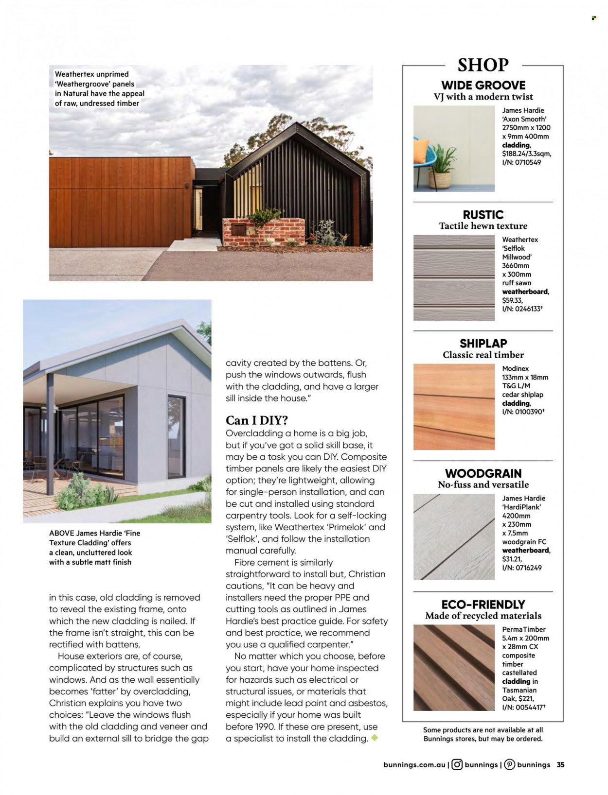 Bunnings Warehouse mailer  - 01.10.2022 - 31.10.2022. Page 35.