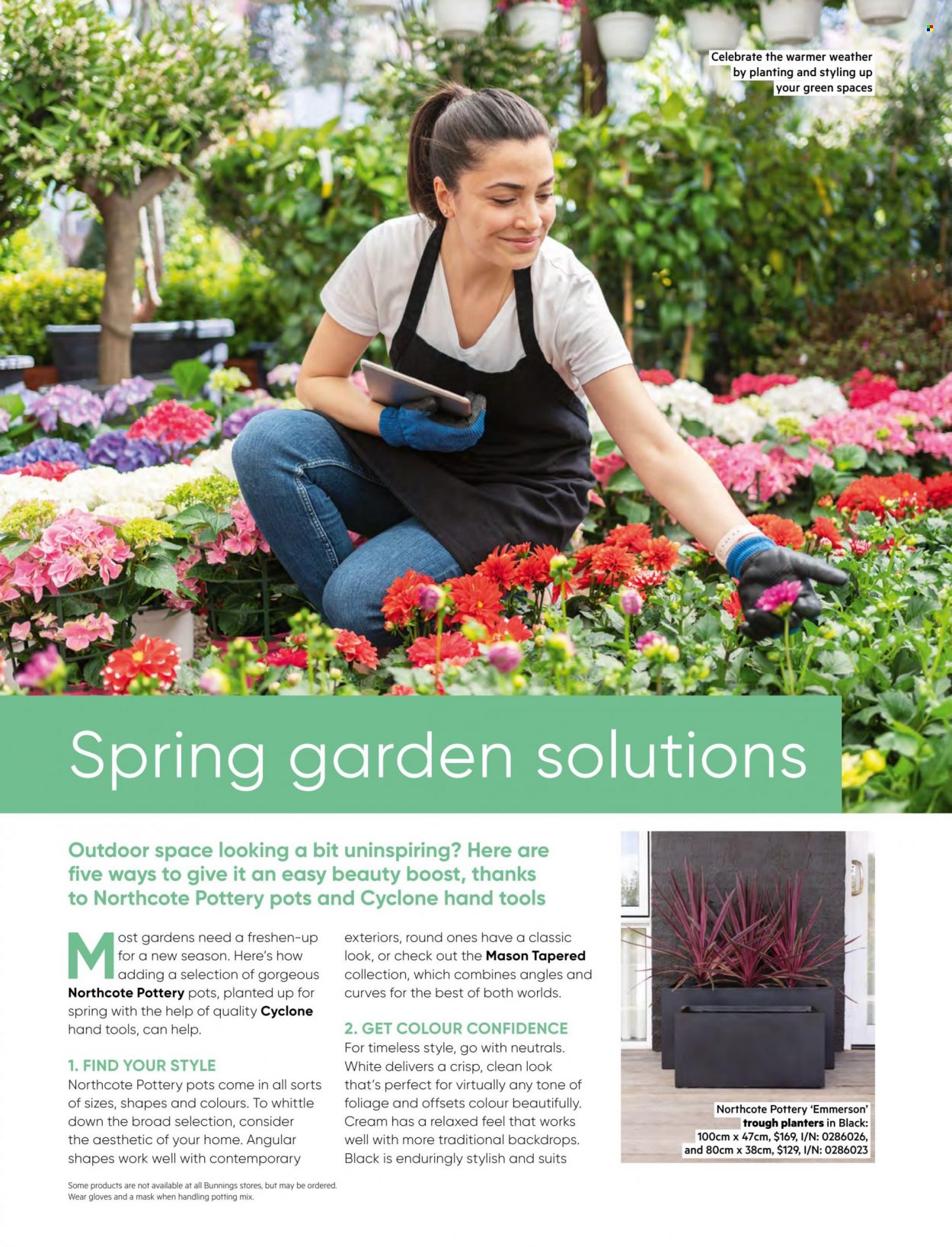 Bunnings Warehouse mailer  - 01.10.2022 - 31.10.2022. Page 50.