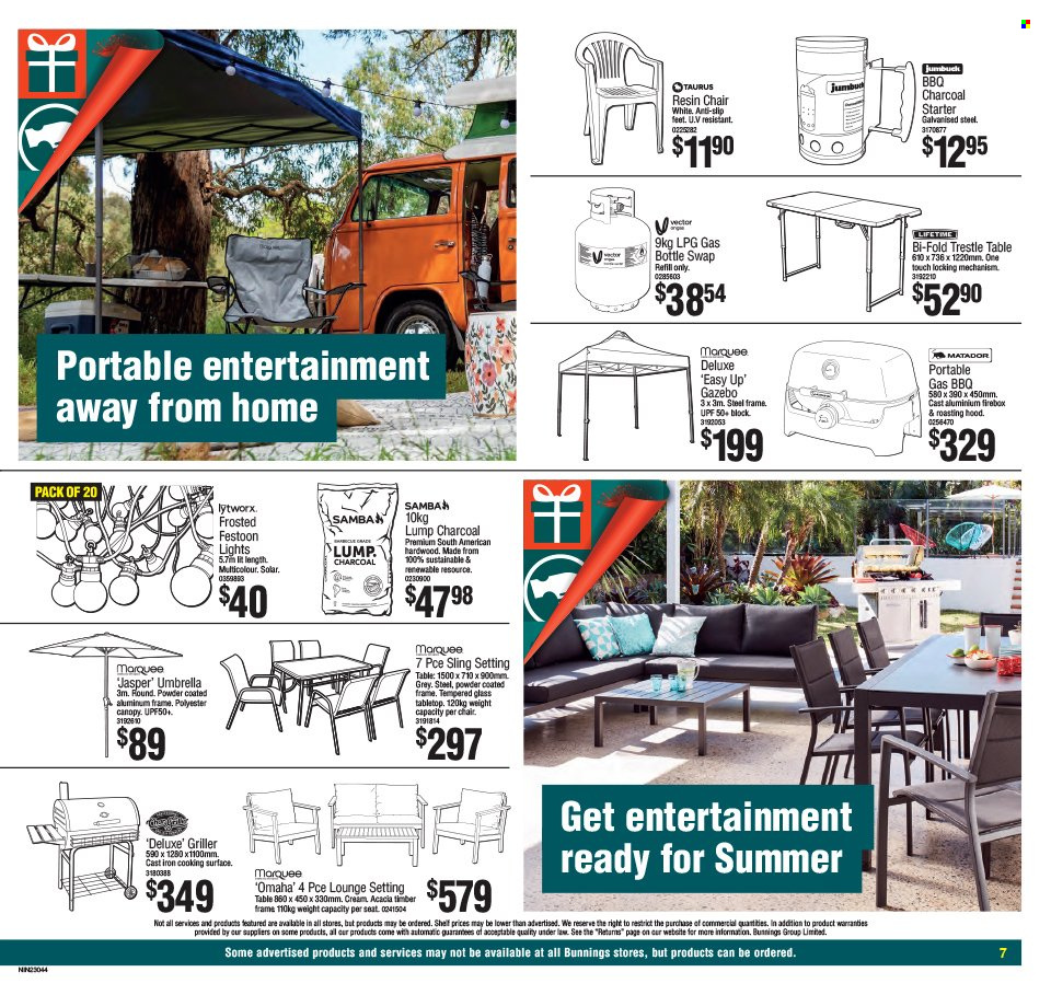Bunnings Warehouse mailer  - 07.12.2022 - 24.12.2022. Page 7.
