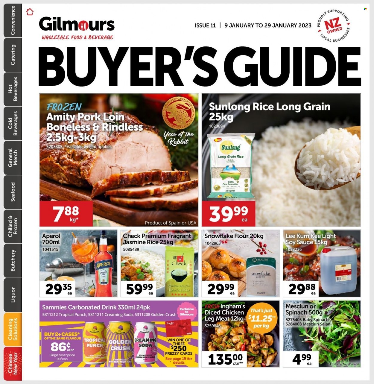 Gilmours mailer  - 09.01.2023 - 29.01.2023. Page 1.