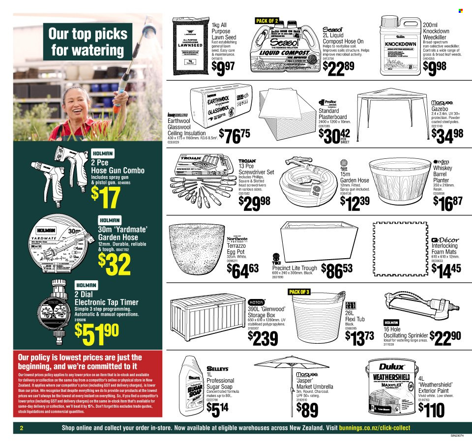 Bunnings Warehouse mailer  - 20.01.2023 - 05.03.2023. Page 2.