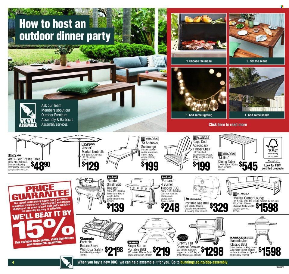 Bunnings Warehouse mailer  - 20.01.2023 - 05.03.2023. Page 4.