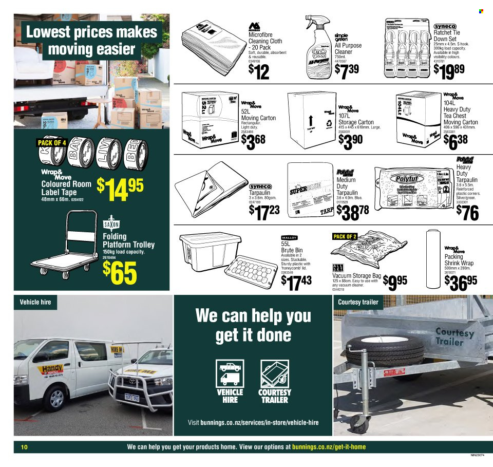 Bunnings Warehouse mailer  - 20.01.2023 - 05.03.2023. Page 10.