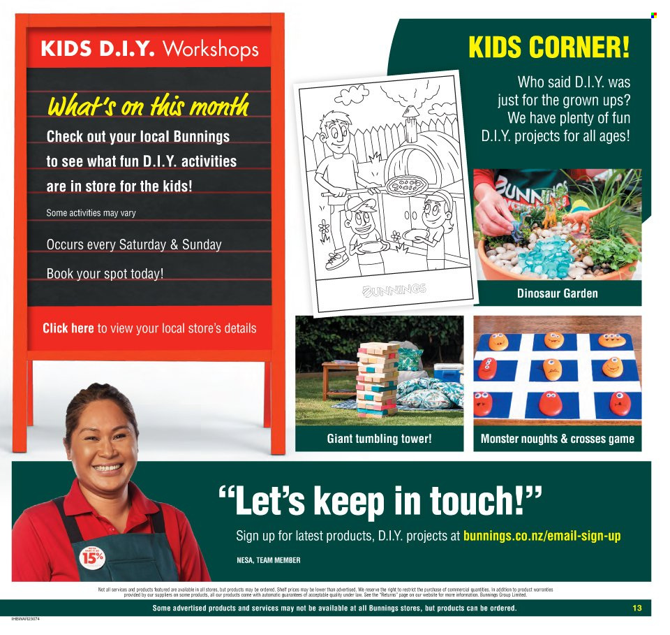 Bunnings Warehouse mailer  - 20.01.2023 - 05.03.2023. Page 13.