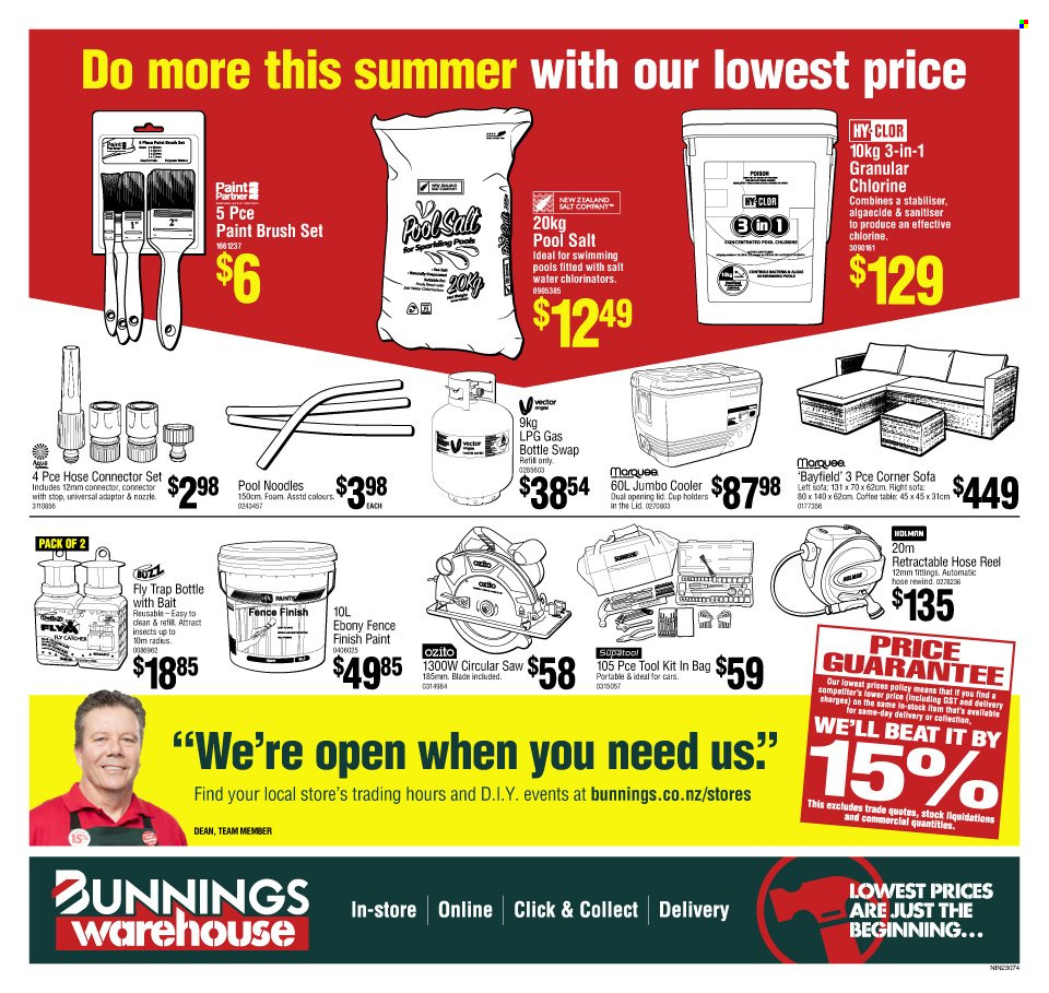Bunnings Warehouse mailer  - 20.01.2023 - 05.03.2023. Page 14.